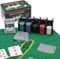 Tanness 200 Pcs Poker Set, Casino Texas Holdem Poker Set and Black Jacks Game Poker Sets | Poker Chips set with Poker Mat & Tin Box | Casino Chips & Gambling Cards | Poker Set with Mat and Chips