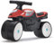 FALK - Moto Street Champion Rouge à Roues silencieuses - Dès 12 Mois - Contient 40% de Plastique recyclé - Fabriqué en France - Roues Extra Larges - Développe l'équilibre et la motricité - 440S