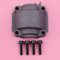 Zylinder Motorwanne Basis 4 Schrauben für kompatibel mit Stihl MS180 MS170 018 017 MS 180 170 Kettensäge Ersatzteil бензопила (Color : China)