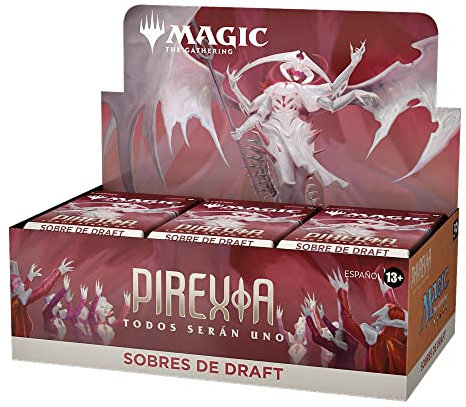 Caja de sobres de Draft de Pirexia: Todos serán uno, de Magic: The Gathering, 36 sobres (Versión en Español)