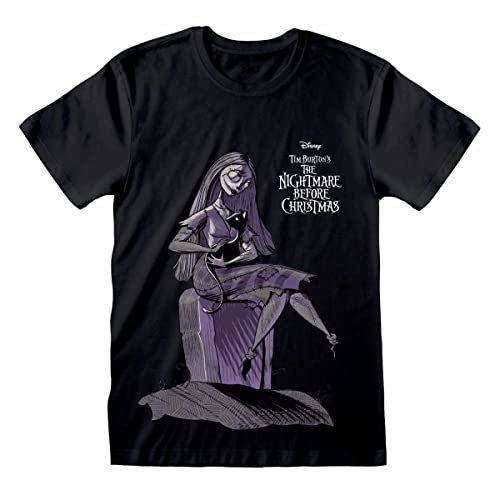 The Nightmare Before Christmas Sallycat Unisex T-Shirt schwarz XL