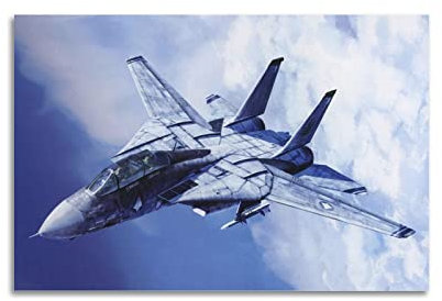 KYNA F-14 Tomcat Poster, dekoratives Gemälde, Leinwand, Wandposter und Kunstbild, modernes Familienzimmer, 30 x 45 cm