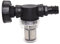 Emiif IBC - Conector de manguera de filtro de barril de lluvia de agua 100 malla de acero inoxidable