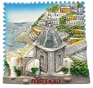 Positano Amalfi Coast Italy Refrigerator Magnet 3D Travel Souvenir Fridge Decoration Magnetic Sticker Craft Collection