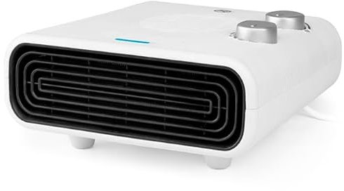 Suinga Chauffage horizontal 2200 W, chaleur instantanée, mode ventilateur [couleur blanche]