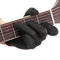 SMZhomeone Linke Hand Gitarrenhandschuhe mit Anti-Schmerz-Fingerschutz, Musiker Bass Handschuh (Größe L)
