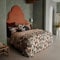 Olivier Desforges Drap Housse Serafino A Motif