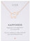LUUK LIFESTYLE Delicate Necklace with Pendant made of Waterproof Stainless Steel, Gift for Women, Modern Jewelry Design, Elephant, Rose Gold