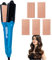 Shitafe Plancha para el cabello - Plancha de con impresión con calefacción de cerámica para mujeres,Plancha de grueso para extrovertidos, citas y actuaciones