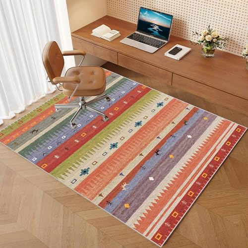 Bodenschutzmatte Bürostuhl Verschiedene Größen Bürostuhl Unterlage geeignet für Parkett Laminat Teppich Fliesen Hartböden Rechteckig Non slip Gaming Schreibtischstuhl Schutz Matte 140 x 160 cm