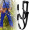 Meng Jiaran Strimmer Harness Padded Belt Shoulder Strap,2PCS Adjustable Strimmer Harness Mower Trimmer Belt,Trimmer Harness Strap Compatible with Most Grass Trimmer,Black