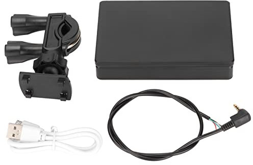 Nutriess Fish Finder Screen IPS Full Screen 4.3in 800x480 CVBS Input Sun Visor 5000mAh Rechargeable Power Supply for Outdoor Fishing Observation