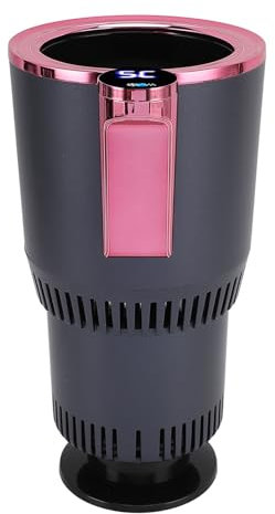 Luocute 2 in 1 Car Cup Warmer Cooler, Smart Car Cup Mug Holder Auto Car Cooling and Heating Holder Car Tumbler Holder Practical Car Refrigerator Cooler Insulation Drink Cooler Cups