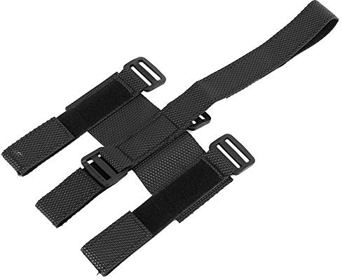 plplaaoo Bluetooth Lautsprecher Armband Mountain Bike Haken Loop einstellbares sicheres Befestigungsseil für Outdoor Camping Golf -Motorrad -Auto -Zyklus Nylonmaterial Schwarz Farbe 50 g