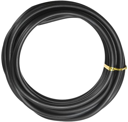 YELARXI Filo per addestramento bonsai, 5 mm x 3 m, in alluminio anodizzato, per addestramento di piante floreali, pieghevole, steli in metallo, accessori per giardinaggio, fissaggio rami artigianali