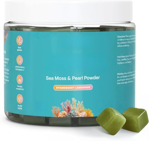 Las gomitas de extracto de plantas marinas nutren la piel, fortalecen el cabello y las uñas.