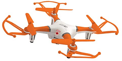 Ninco - Nincoair Drone Orbit de Radiocontrol para Niños de Fácil Pilotaje. Drone Aéreo Teledirigido con Mando 2,4Ghz y batería de Li-Po de 3,7V, Medidas 11.5 x 11.5 x 6 cm, color naranja (NH90123)