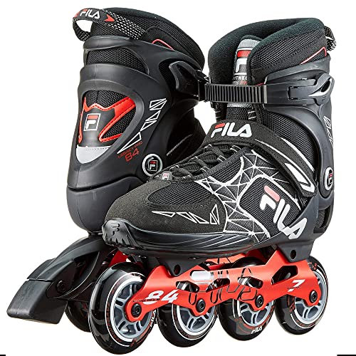 FILA Inliner Herren Legacy Pro 84, Inline-Skates mit Air Flow Belüftungssystem, Rollerblades mit bequemen Komfort, Gr. 45