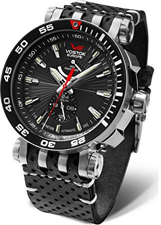 Vostok Europe Energia Rocket Automatik Power Reserve Edelstahl 575A538
