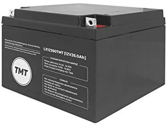TMT LX12260 Gelakku AGM Gelakkumulator 12V 26Ah Akku Batterie Wartungsfrei Luftdicht