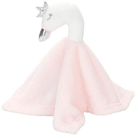 Duckshop Schnuffeltuch Schmusetuch Schwan pastellrosa