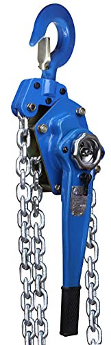 Pallit Hebelzug LEVER-XL | 6000 kg Tragkraft | 1,5 m Kettenlänge | strapazierfähige Lastbremse | Freilauffunktion | Flaschenzug