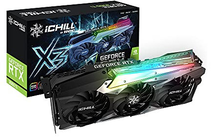 Inno3D GeForce RTX 3080 Ti iCHILL X3 Carte Graphique 12 Go GDDR6X, HDMI, 3X DP, C308T3-126XX-1810VA37