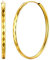 Boucle d'oreille Creole Or Femme 50mm Bijoux Anneaux Creoles Bijoux Femme Or boucles d'oreilles pour femmes