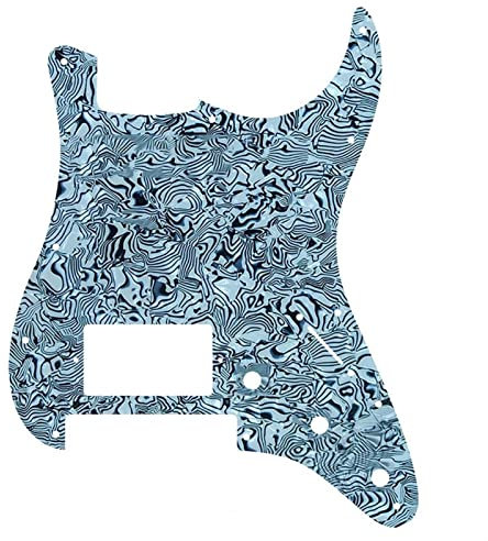 TSTS Für St 11 Schraubenlöcher mit H PAF. Strat Gitarre Pickguard Multiple Farben Ersatz-Gitarren-Schlagbrett (Color : 15)