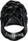 FaithHeart herren männer anpassbarer Fingerring in Größe 62 Punk Retro Siegelring Vintage Totenkopf mit Dornenkrone Ring Partnerring Freundschaftsring für Paar Pärchen
