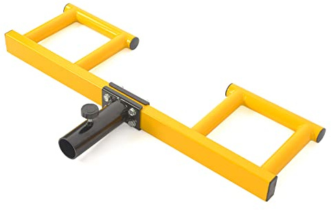 ZUKAM Viking Press Landmine Griff T-Bar Row Attachment für 5,1 cm olympische Langhantel (Gelb)