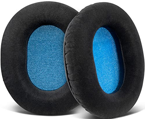 SOULWIT Nano Cloth Earpads Replacement for Sennheiser HD6 Mix/HD7 DJ/HD8 DJ Headphones, Ear Pads Cushions with High-Density Noise Isolation Foam