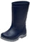 Realpaks Stivali di gomma per bambini impermeabili SD 2/2 - stivali da pioggia per ragazzi e ragazze - Blu scuro_grigio 33_34