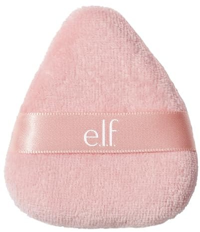 e.l.f. Halo Glow Powder Puff, Soft, Reusable Powder Puff For Applying Loose Or Pressed Powders, Easily Conforms To The Face, Vegan & Cruelty-free