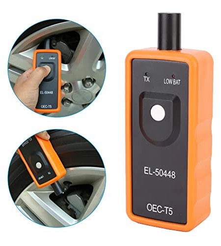 Aramox Auto Tire Pressure Monitor Sensor with Universal Car TPMS Reset Relearn Activation Tool, Ensure Optimal Tire Pressure and Performance