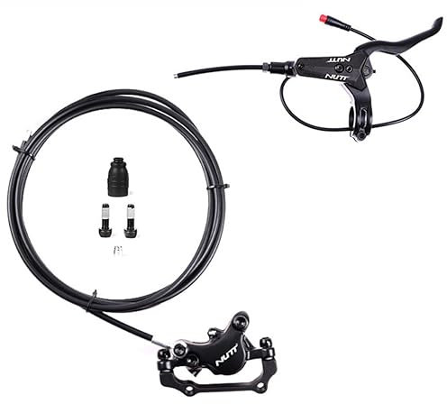 Mountainbike Hydraulische Scheibenbremse Rechts Hinten 2100mm Fahrrad Bremse Aus Aluminiumlegierung Mit 2 Kolben Klemme Rennrad Ölbremse Für MTB BMX