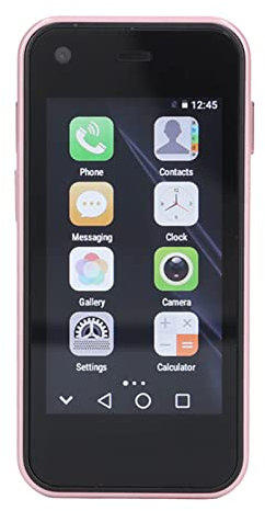 Mini Smartphone 3G, 2.5 Pulgadas WiFi Pequeño Teléfono Móvil con Soporte GPS para Android, 1GB RAM 8GB ROM, Quad Core Dual SIM