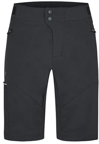 Ziener Herren NEXIL Outdoor-Shorts/Rad- / Wander-Hose - atmungsaktiv,schnelltrocknend,elastisch, Black, 48