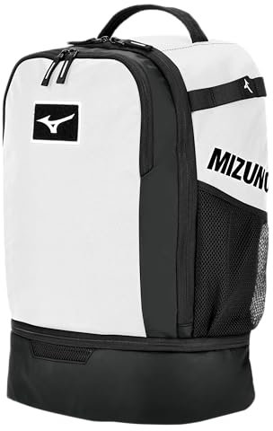Mizuno Zaino Crossover 25 |, bianco/nero, Taglia unica, Zaino Crossover 25