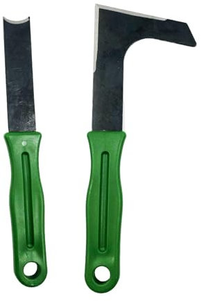 Patio Weed Remover Tool Set of 2 - Weeder and Weed Puller for Removing Weeds and Moss from Cracks in Driveways, Paths, Patios, Paving and More