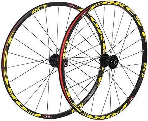 Mountainbike-Laufradsatz, 66 cm (26 Zoll), doppelwandige Aluminiumlegierung, Scheibenbremsenrad-Set, Schnellspanner, Palin-Lager, 8/9/10-Gang, Fahrrad-Nabendynamo, 100 mm