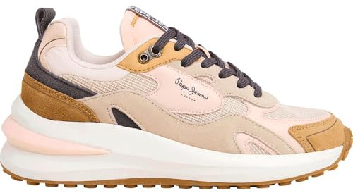 Pepe Jeans Zapatillas de Piel Winslow Sweet Multicolor