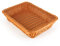 HAOHIZE Cestas de mimbre para servir, cesta de picnic, alimentos, frutas, verduras, cesta para servir, cuencos de almacenamiento de mimbre, bandeja rectangular para servir 30x20cm