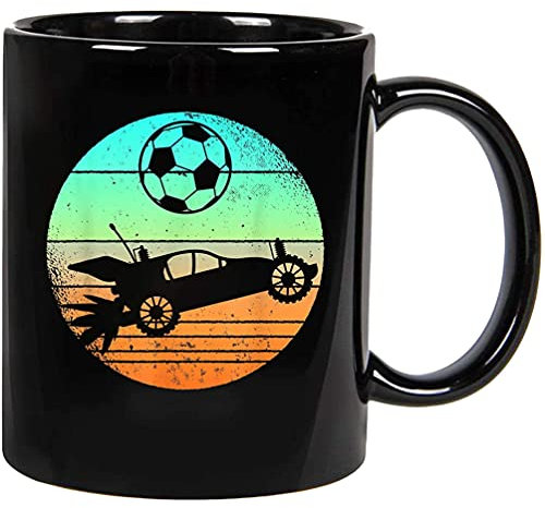 Taza Personalizadaa Regalo De Jugador De Estilo Retro Rocket Rc Soccer Car League Taza Con Asa Diseño Clásico Taza Profesora Diseño Moderno Taza Cerámica Para Uso Diario Idea De Regalo 330Ml