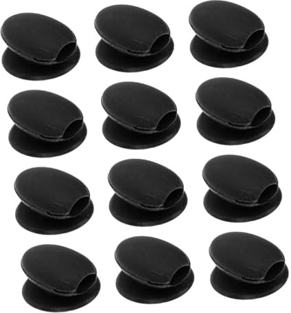 DRESSOOS 12pcs Makeup Brush Covers Lip Brush Dust Hood Protect for Loose Powder Sleeves Portable Compact