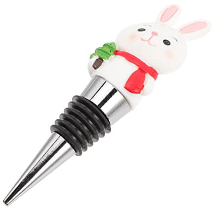 Cabilock Dekorative Flasche Osterhase Weinverschlüsse Flaschenverschluss Für Home Bar Party