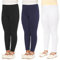Merry Style Mädchen Lange Leggings aus Baumwolle MS10-225 (Schwarz/Weiß/Navy, 122 cm)