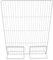 Veemoon Freezer Divider Organizer Shelf, Iron Refrigerator Partition for Chest and Upright Freezer Wire Refrigerator Separator for Meats Fruits Vegetables Ice Cream Storage (18 * 14 Inch)