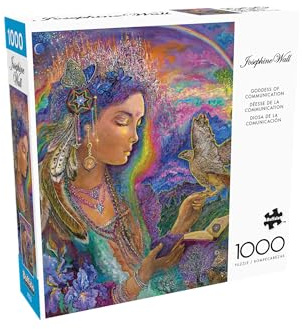 Buffalo Games - Josephine Wall - Goddess of Communication - 1000 Piece Jigsaw Puzzle for Adults - Challenging Puzzle Perfect for Game Nights - Finished Size is 26.75 x 19.75