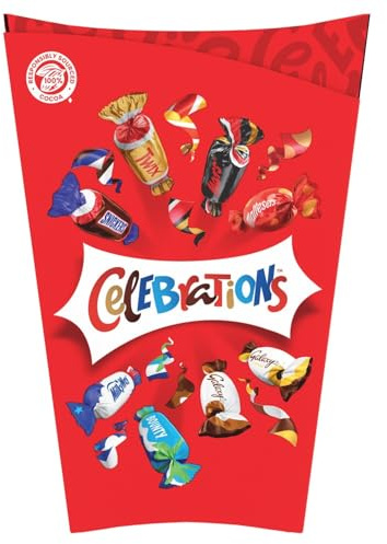 CELEBRATIONS – Assortiment Gourmand de Chocolats Variés, Plaisir Fondant en Boîte (272g) - Le Lot De 3